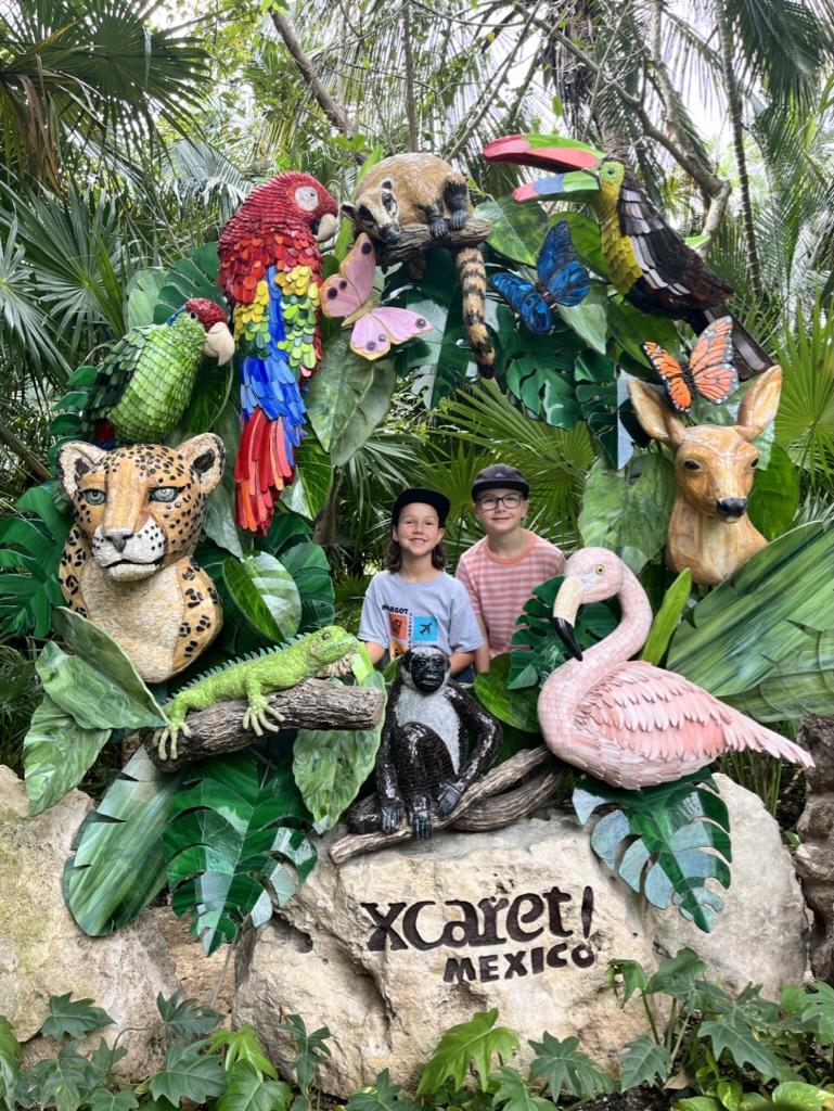 Cenote, Xcaret et derniers jours à Puerto&nbsp;Aventuras